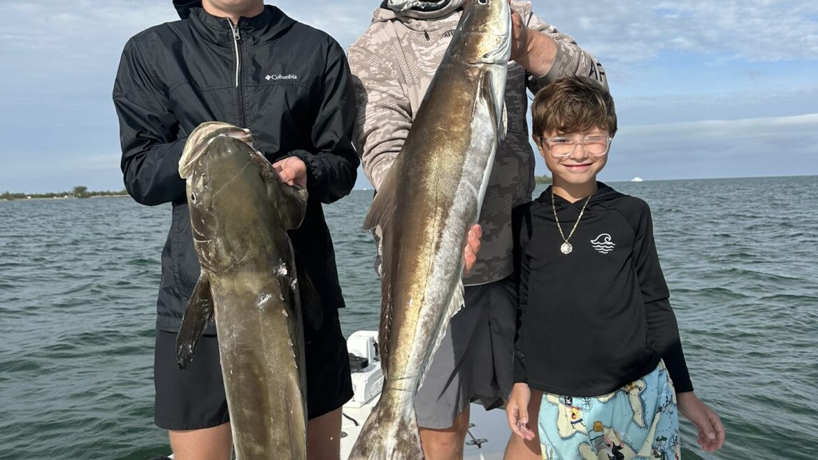 Key West Cobia, Bull Sharks & Red Hot Jack Action: February Fishing Report